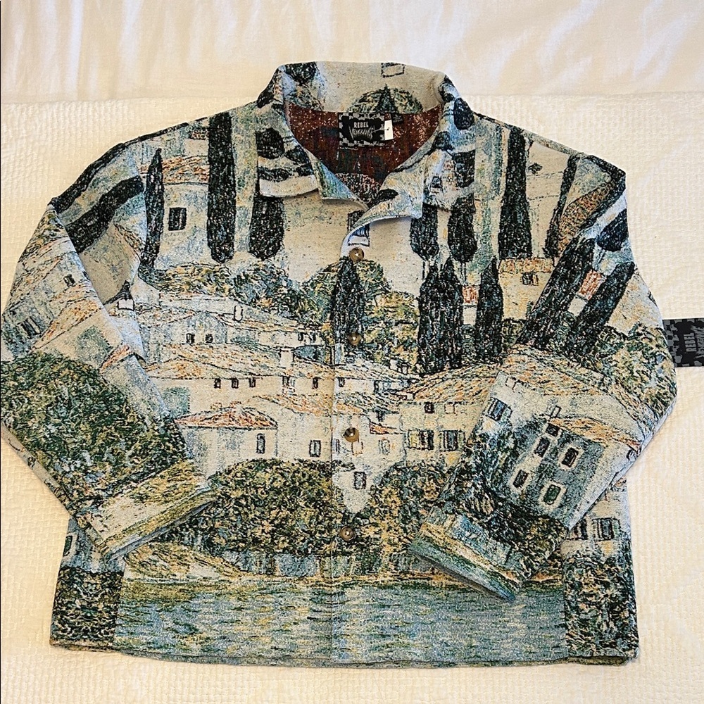 Rebel Vengeance Van Gogh Tapestry Jacket